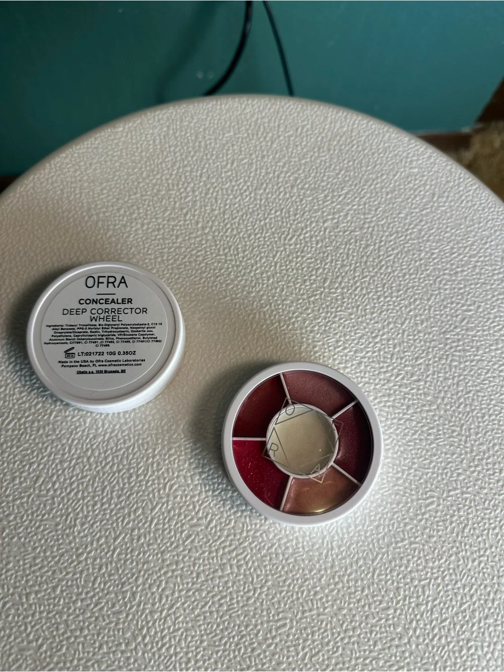 OFRA Cream Corrector & Lip Wheel - Yellow, Tan, Brown, Red, Berry